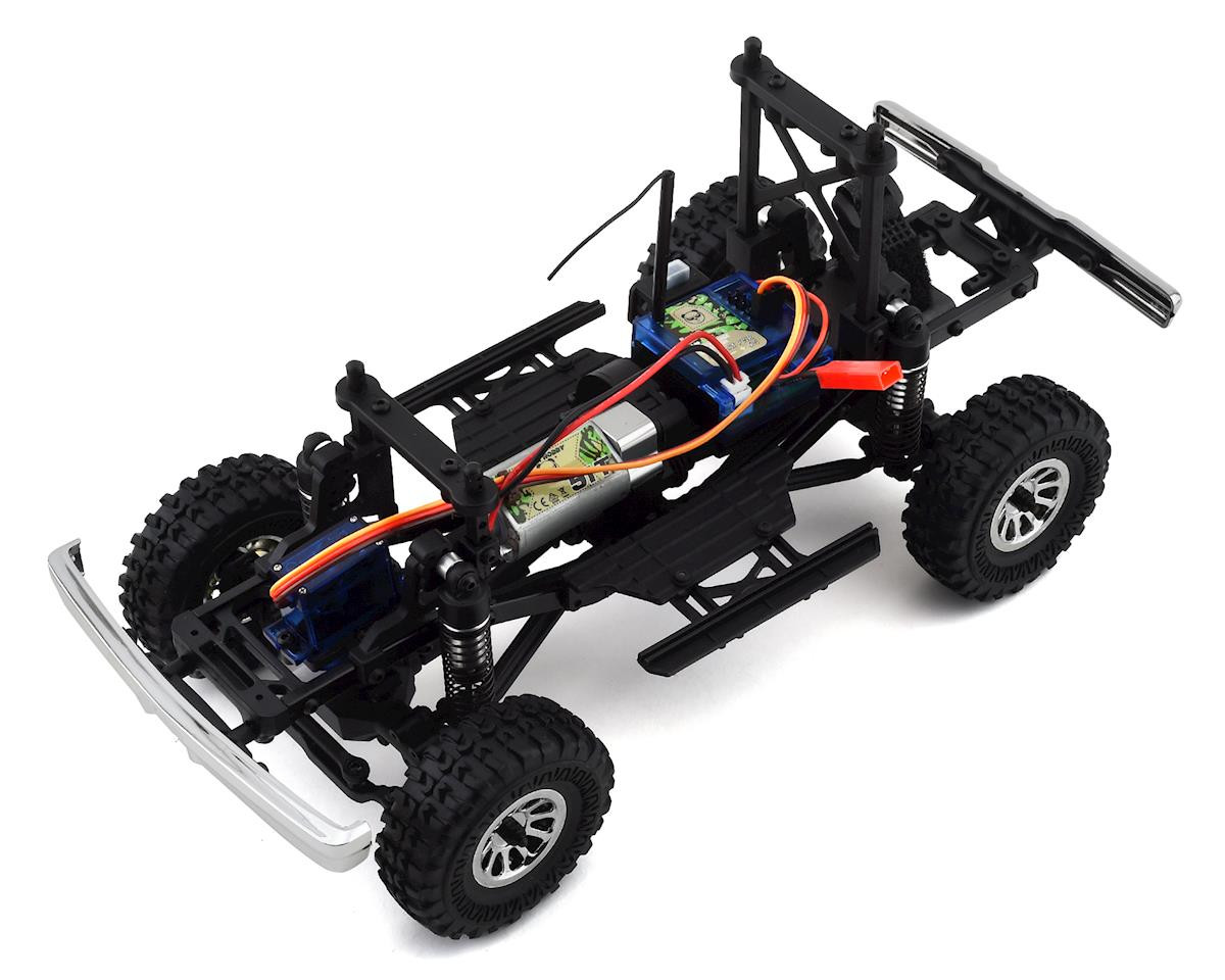 Panda Hobby Tetra X2 1/18 RTR Scale Mini Crawler w/2.4GHz Radio (Black/Red) PAN1803BL