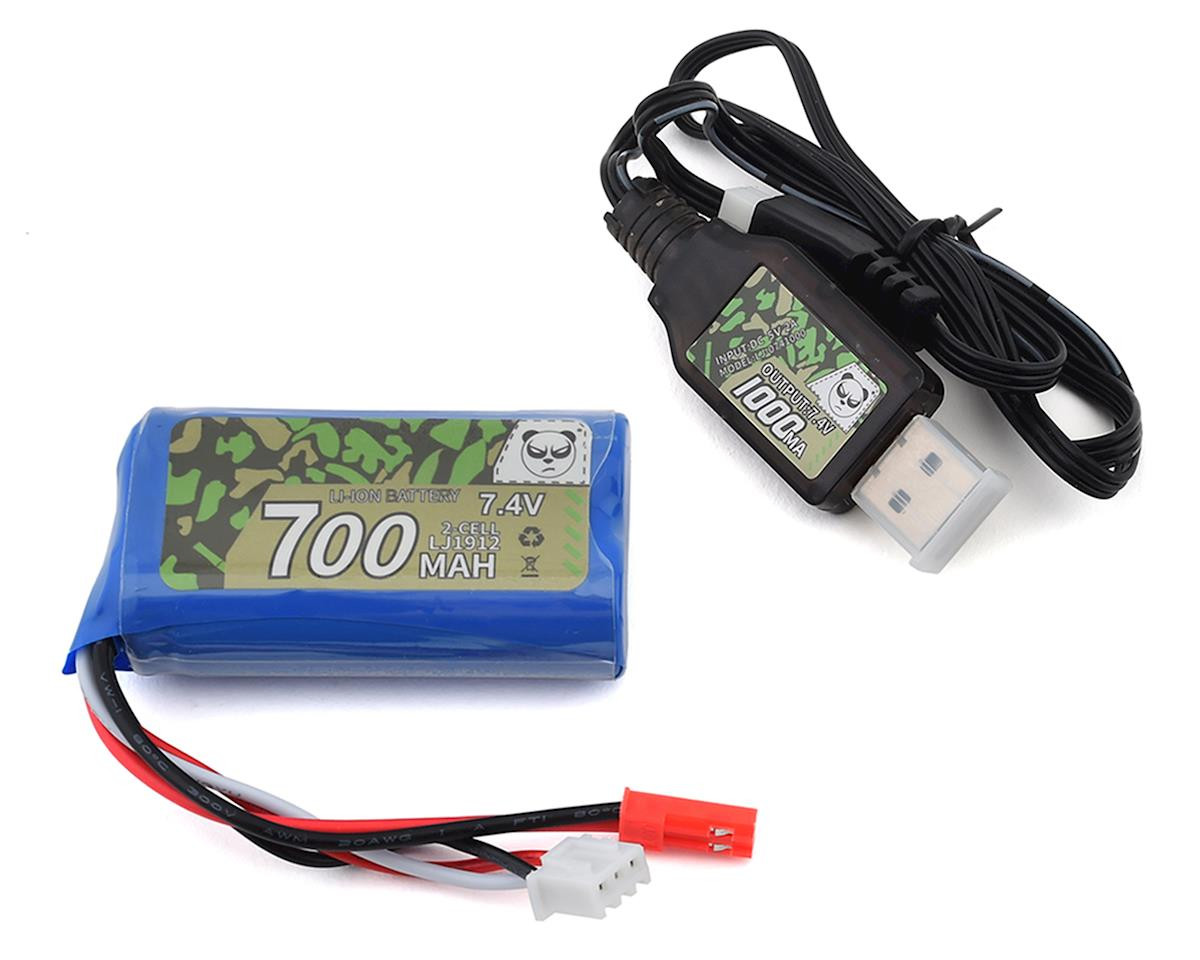 Panda Hobby Tetra X2 1/18 RTR Scale Mini Crawler w/2.4GHz Radio (Black/Red) PAN1803BL