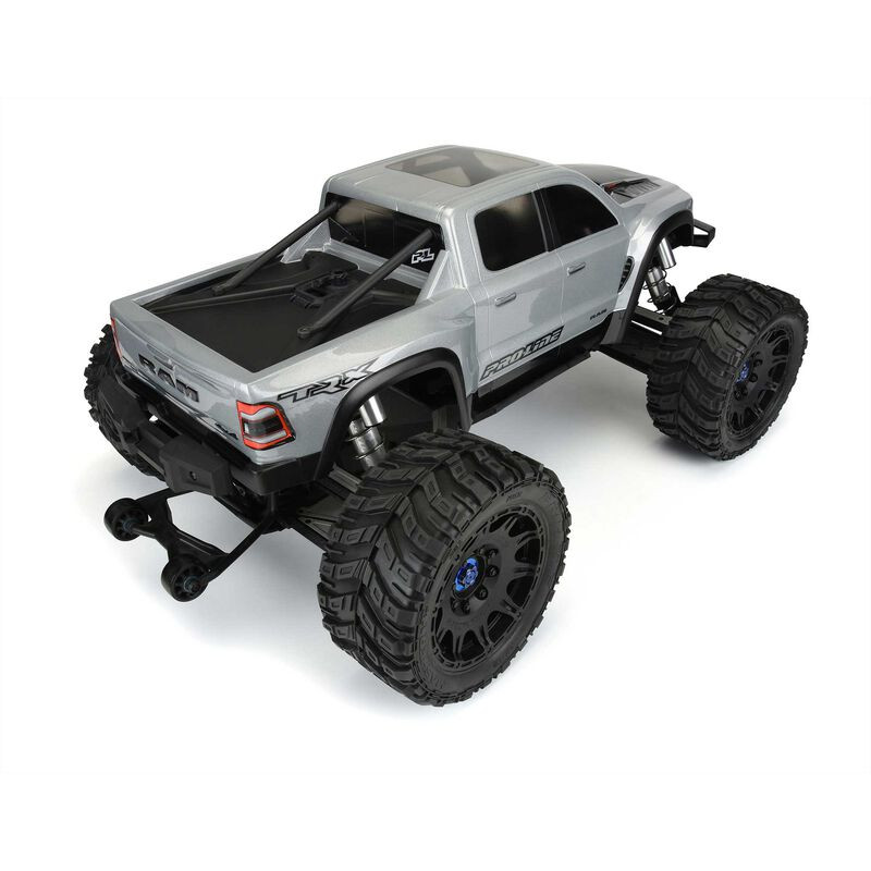 Clear Body, Pre-Cut 2021 Ram 1500: Traxxas X-MAXX PRO357417