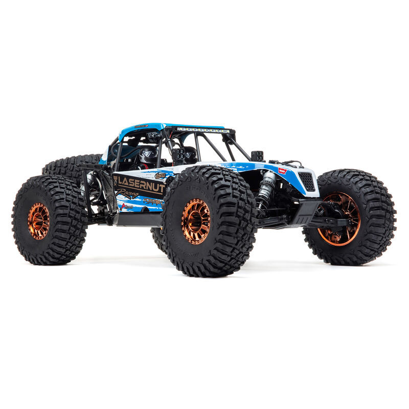 1/10 Lasernut U4 4WD Brushless RTR with Smart and AVC, Black LOS03028T2