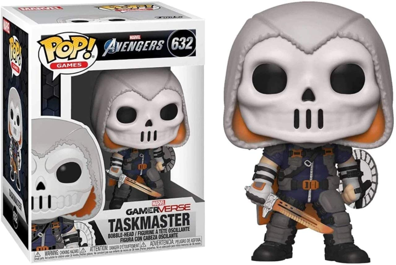 Funko Pop! Marvel: Avengers Game - Taskmaster,Multicolor,3.75 inches