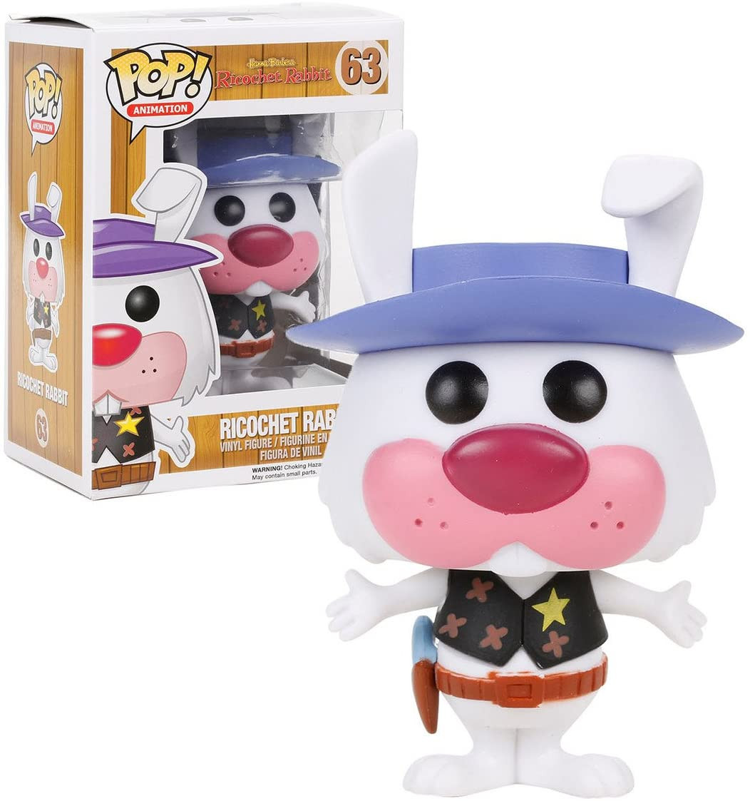 Funko Hanna-Barbera Flocked Ricochet Rabbit Pop!