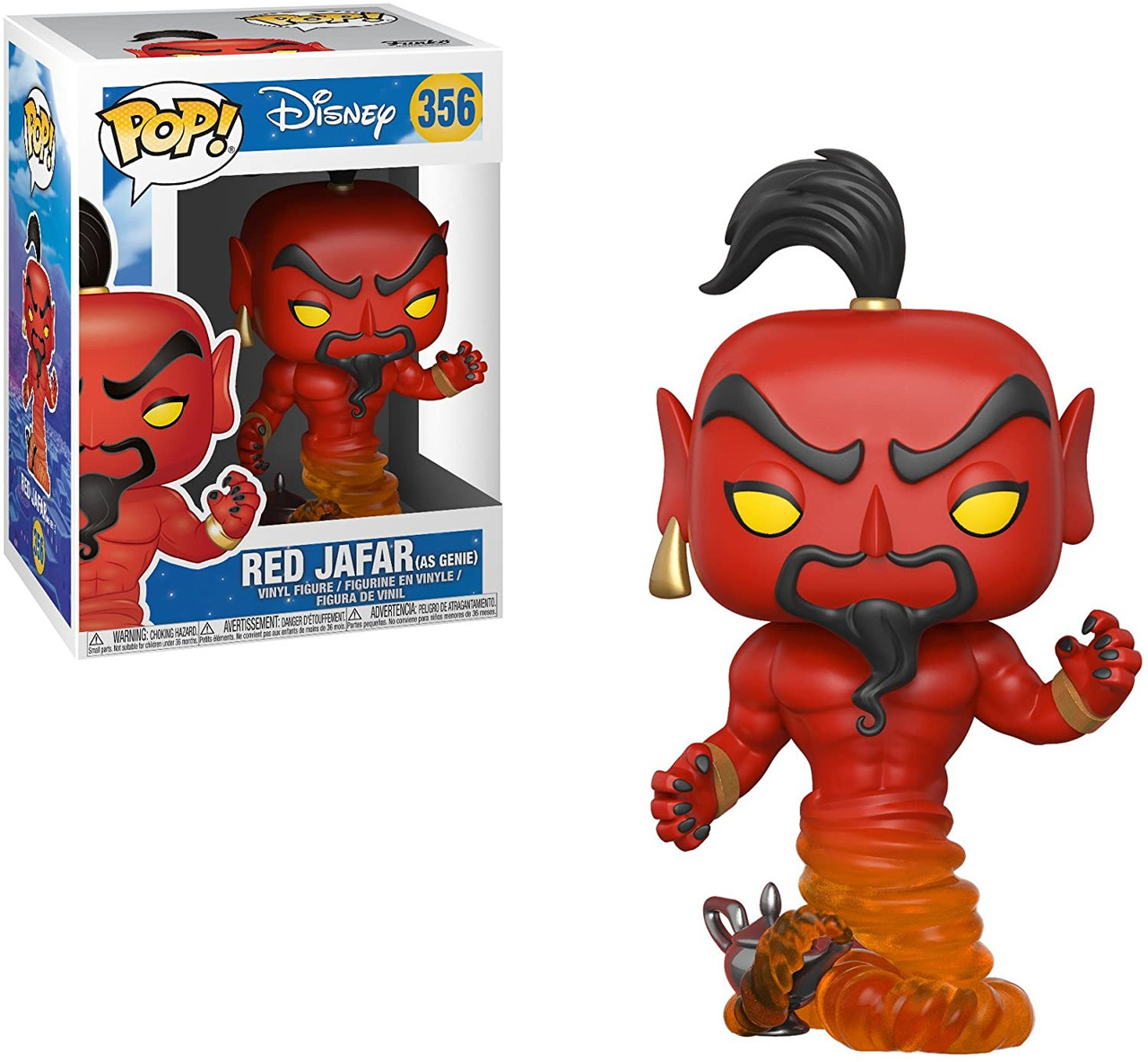 Disney: Aladdin - Red Jafar as Genie Funko Pop!