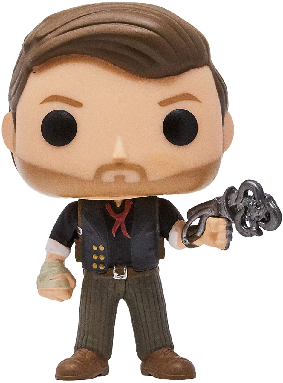 menu Optage Porto Funko POP Games: Bioshock - Skyhook Booker Dewitt #64 - Hobbies Galore