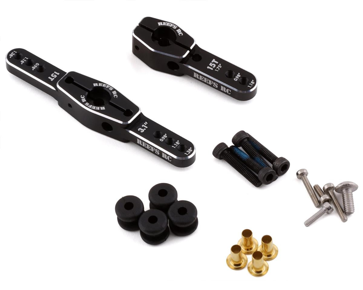 SEHREEFS102 Reef's RC - Beast 1000 1/5th Scale High Torque, High Speed Brushless Servo w/ Aluminum Horns