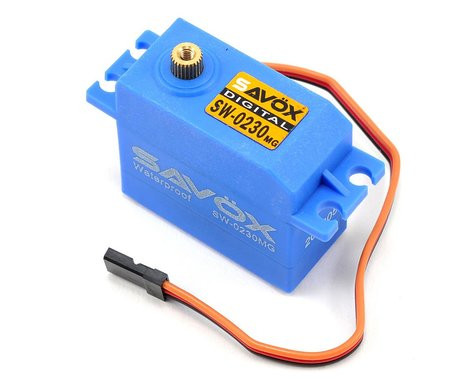Savox - WATERPROOF STANDARD DIGITAL SERVO .13/111.1 HIGH VOLTAGE savsw0230mg