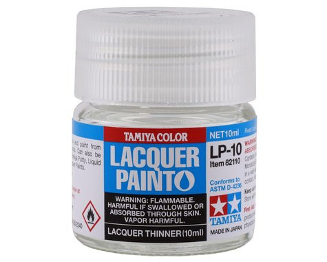 Tamiya LP-10 Lacquer Thinner Lacquer Paint (10ml) TAM82110