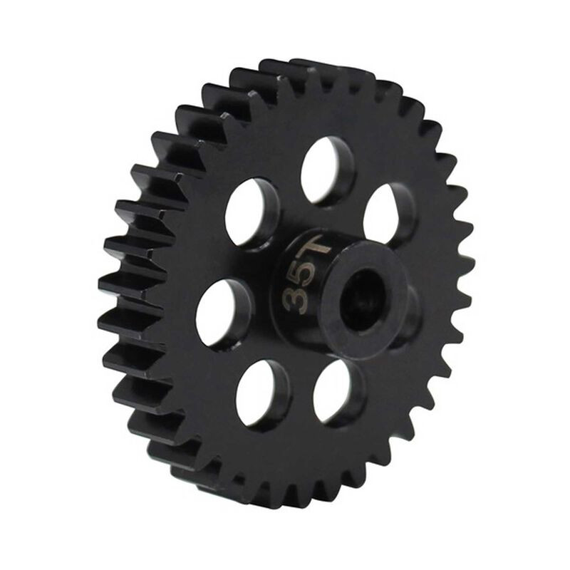 Hot Racing Steel Mod 1 Pinion Gear w/5mm Bore (35T) hransg35m1