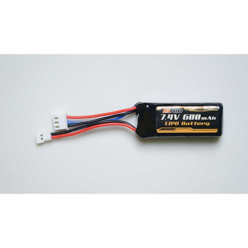 Battery 7.4v 600mAh LiPo: Atlas  FMMROC2024 