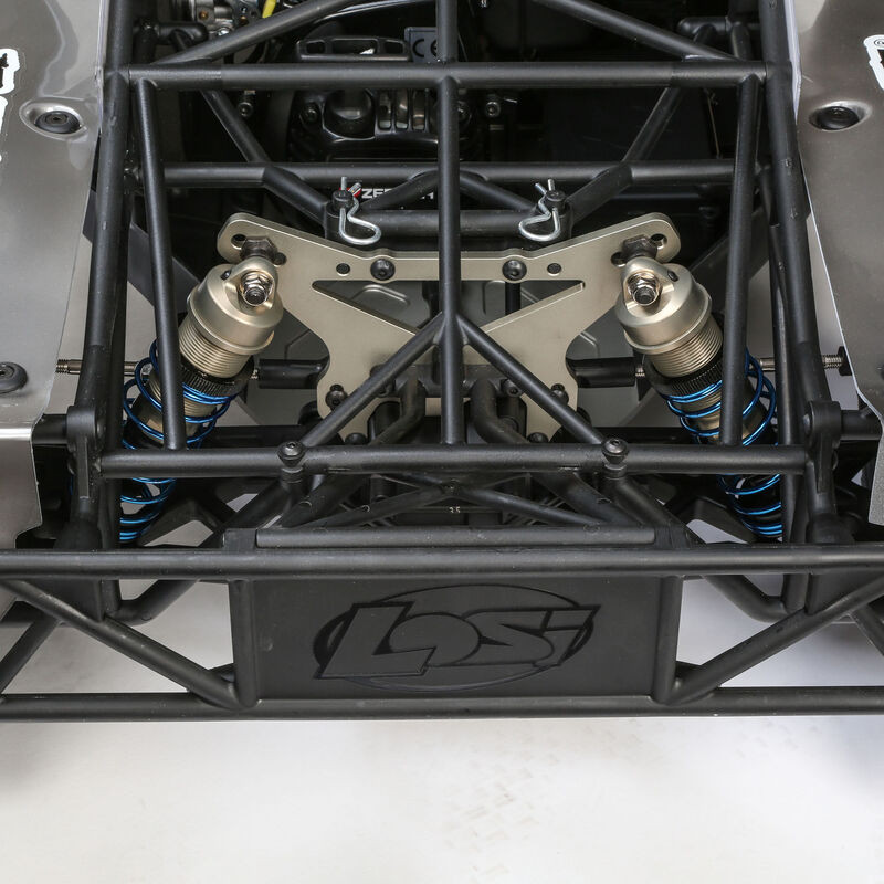 5IVE-T 2.0 V2: 1/5 4wd SCT Gas BND: Gry/Org/Wht  LOS05014V2T2 