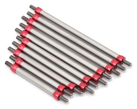 HRASCXT313TM Hot Racing Axial SCX10 II Titanium Linkage Kit (10)