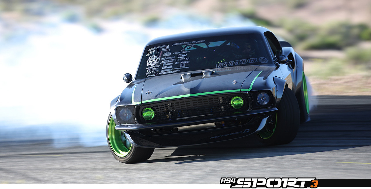 HPI Racing - RS4 1/10 4WD Sport 3 1969 Mustang RTR-X, w/ 2.4GHz Radio System