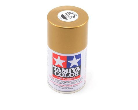Tamiya TS-21 Gold Spray Lacquer 3 oz 85021