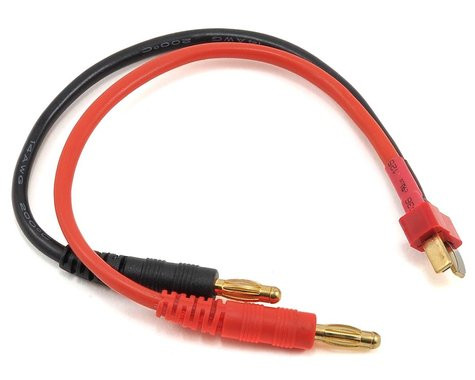 ProTek RC Heavy Duty T-Style Ultra Plug Charge Lead (Male to 4mm Banana)  PTK-5216
