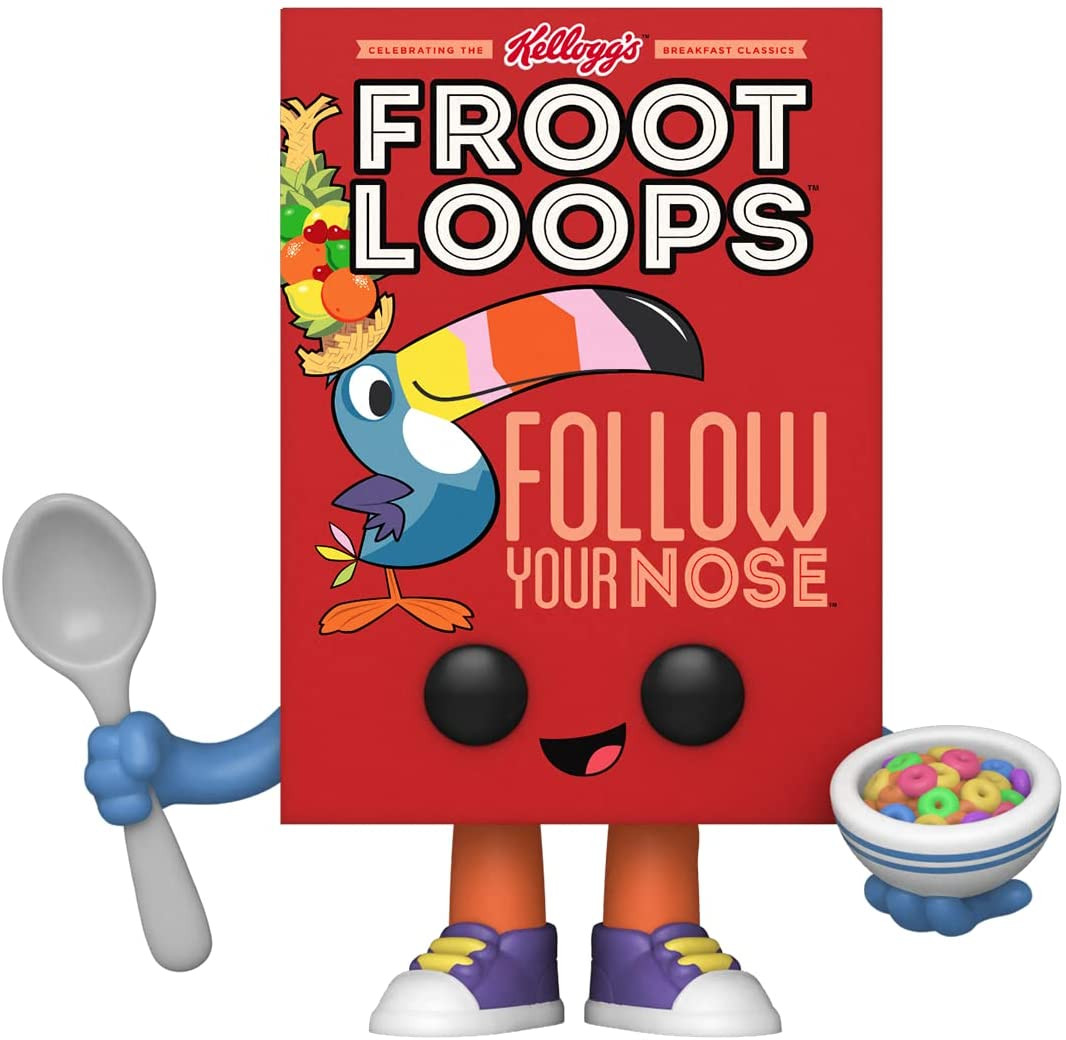Kelloggs Froot Loops Cereal Box Pop! Vinyl Figure 186