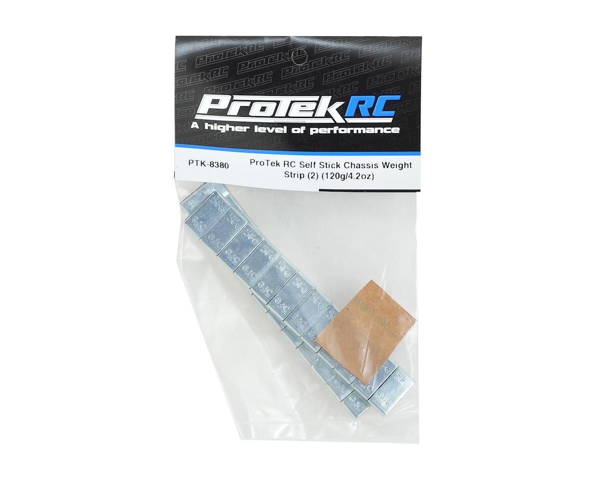ProTek RC Self Stick Chassis Weight Strip (2) (120g/4.2oz)  PTK-8380