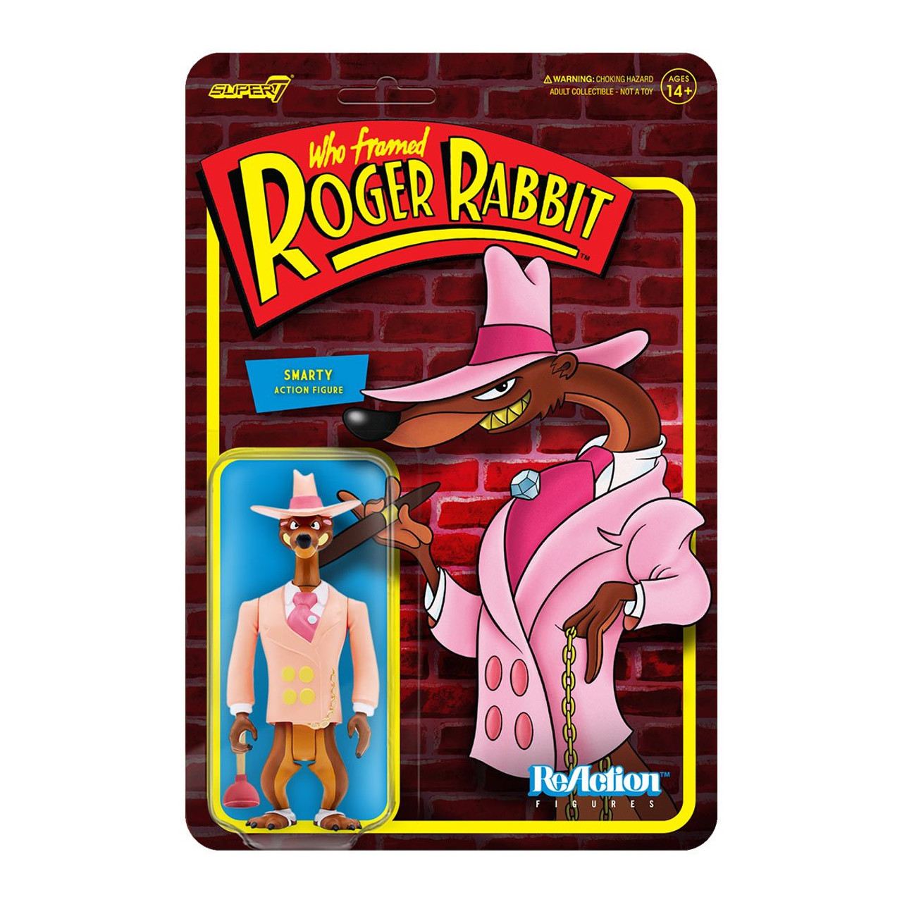 SF・ファンタジー・ホラー SUPER7 ReAction Who framed ROGER RABBIT Super7 ReAction WHO FRAMED ROGER RABBIT (W2) 3.75