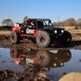 Losi  LOS03030T1 1/10 Hammer Rey U4 4WD Rock Racer Brushless RTR with Smart and AVC, Red