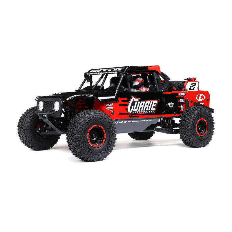 Losi  LOS03030T1 1/10 Hammer Rey U4 4WD Rock Racer Brushless RTR with Smart and AVC, Red