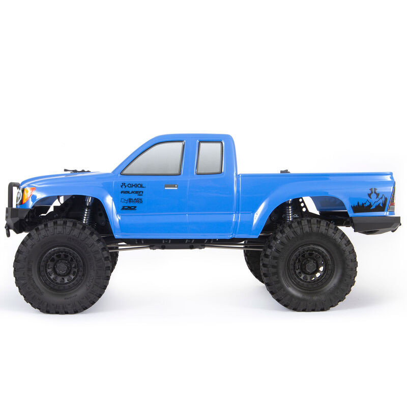 AXI03027T1 1/10 SCX10 III Base Camp 4WD Rock Crawler Brushed RTR, Blue