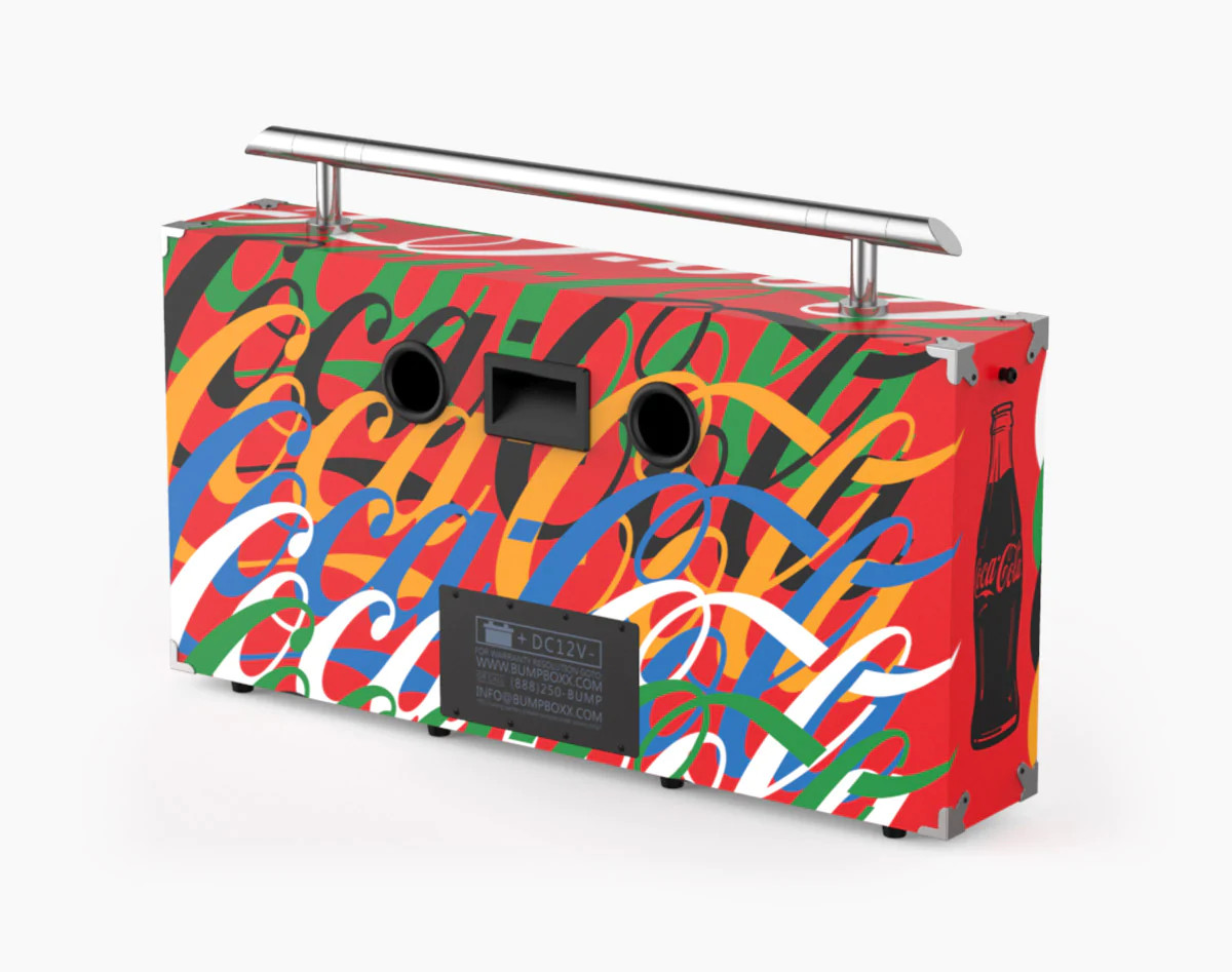 Bumpboxx Freestyle V3S Bluetooth Boombox Coca-Cola 