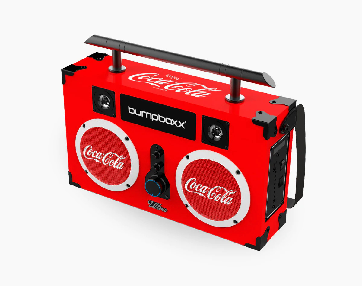 Bumpboxx Ultra Bluetooth Boombox / Coca Cola