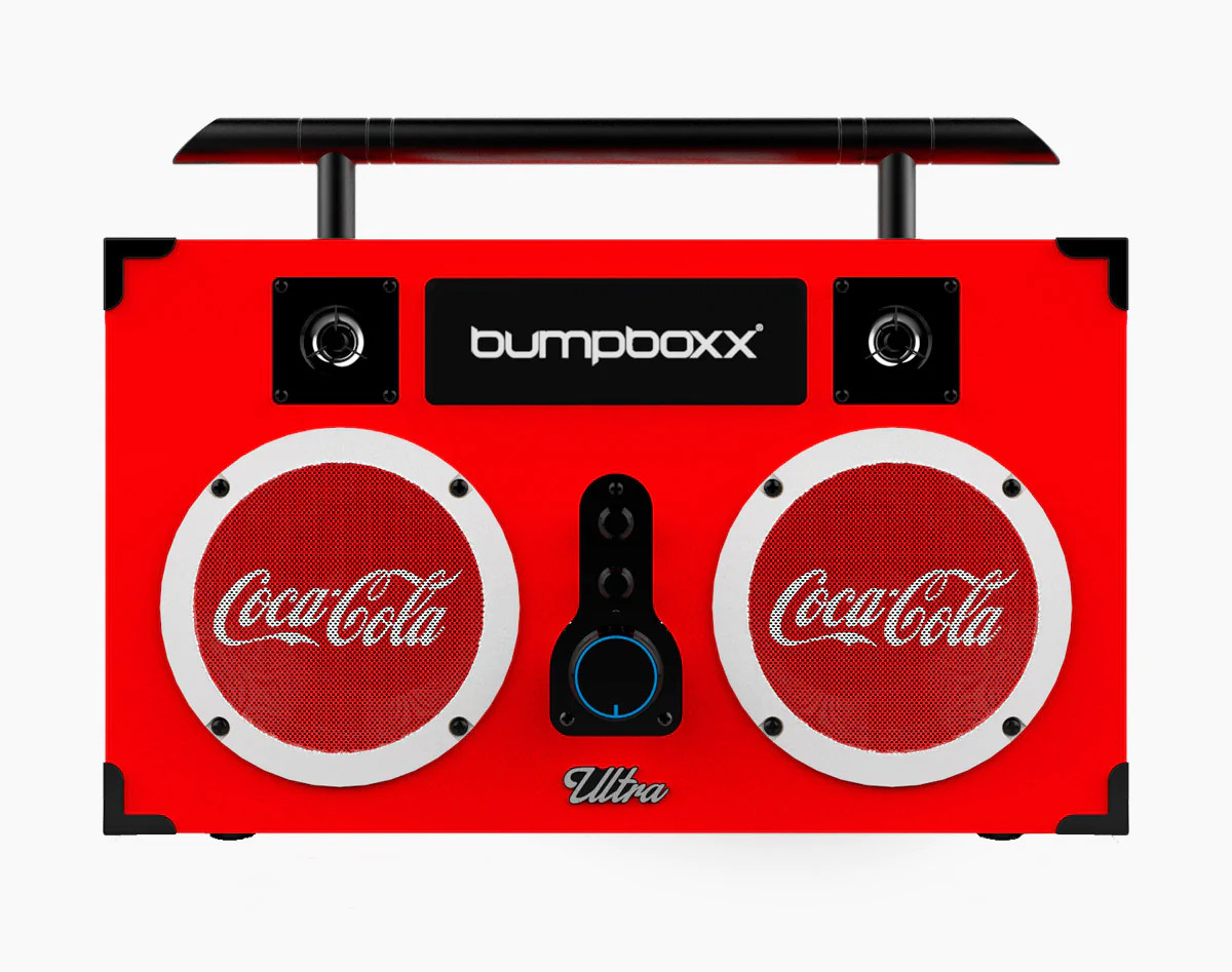 Bumpboxx Ultra Bluetooth Boombox / Coca Cola