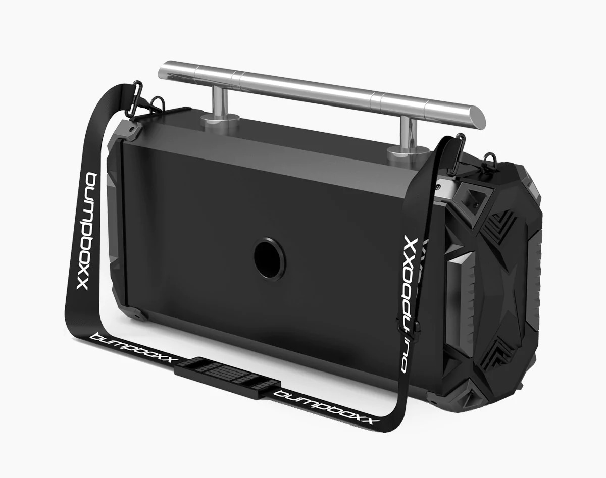 Bumpboxx Flare6 Bluetooth Boombox / Black - Hobbies Galore