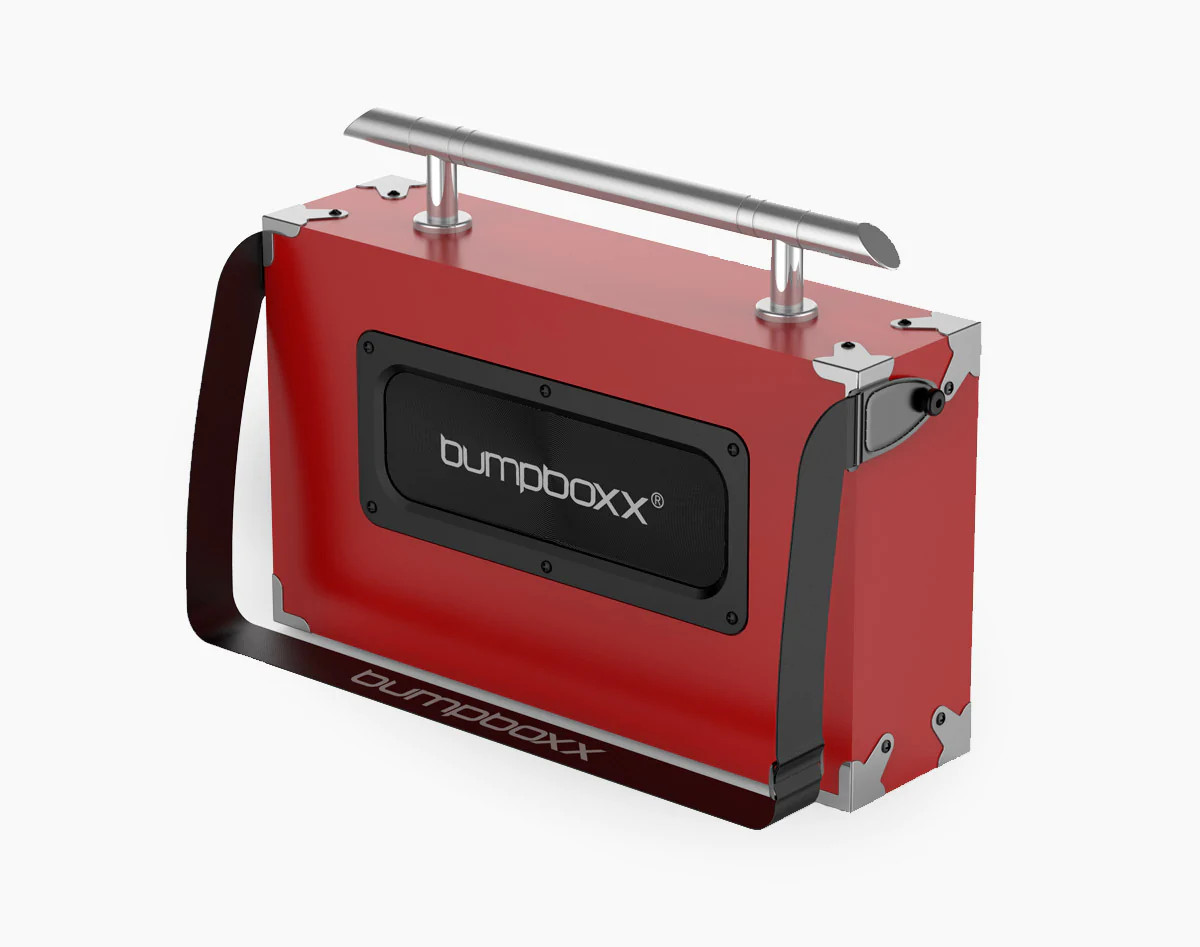 Bumpboxx Ultra Bluetooth Boombox / Red