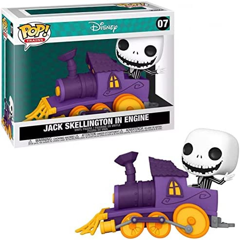 Pop! Trains Deluxe: The Nightmare Before Christmas - Jack in Train Engine 07