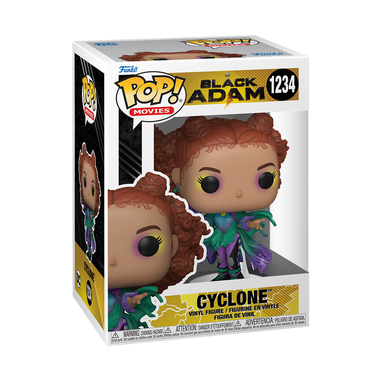 POP! Funko  Black Adam Cyclone Pop! Vinyl Figure