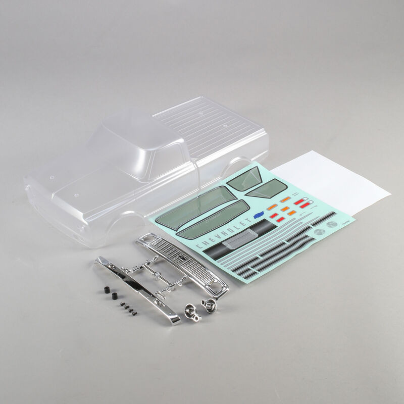 vtr230059 1/10 On-Road Clear Body Set: 1972 Chevy C10 V2