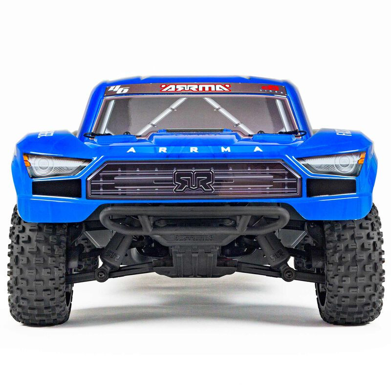 ARA4103V4T2 1/10 SENTON 4X2 BOOST MEGA 550 Brushed Short Course Truck RTR, Blue