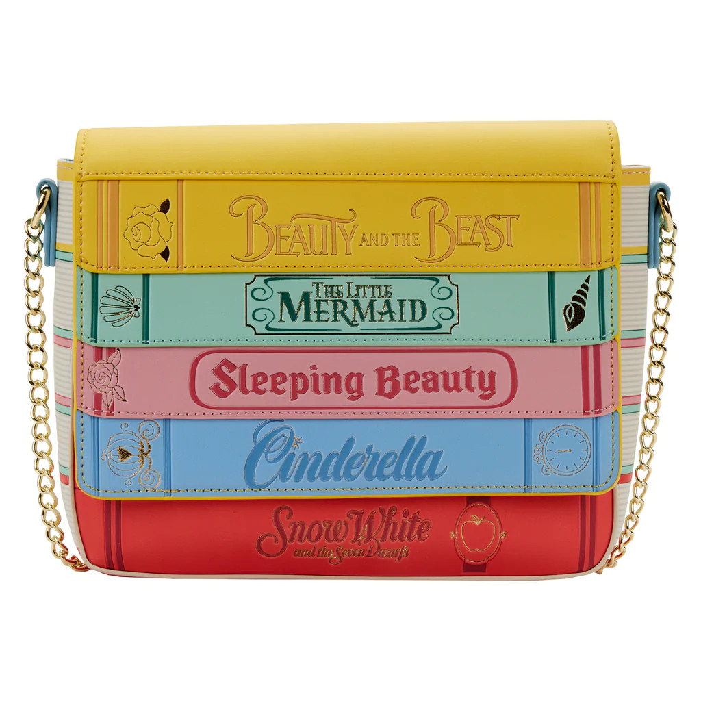 Loungefly - Disney Princess Books Classics Crossbody Bag  WDTB2499