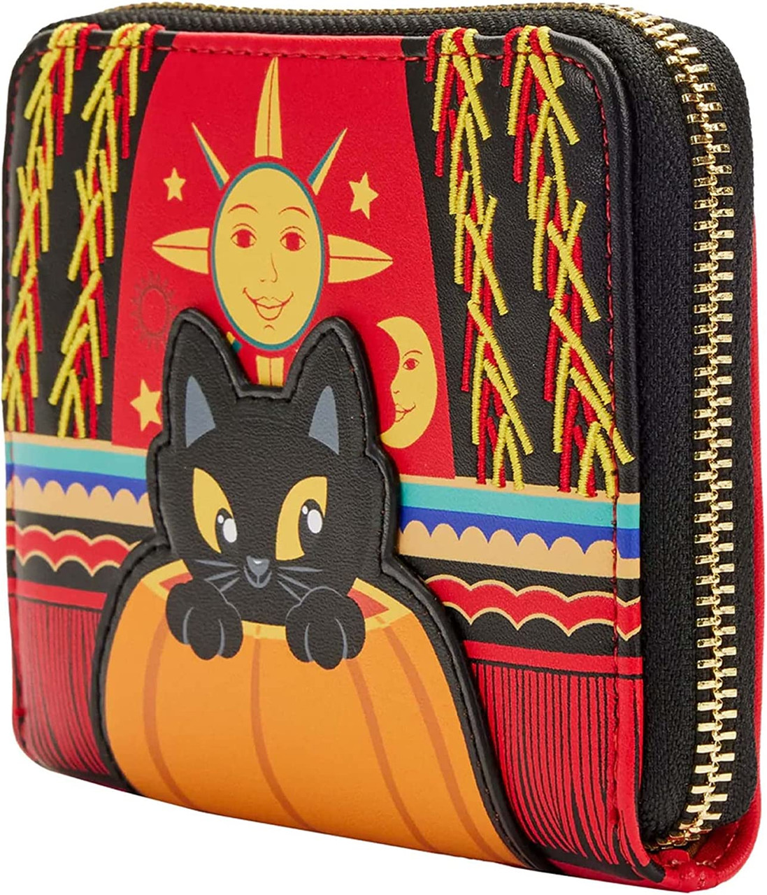 Hocus Pocus Dani Binx Zip Around Wallet  WDWA2215