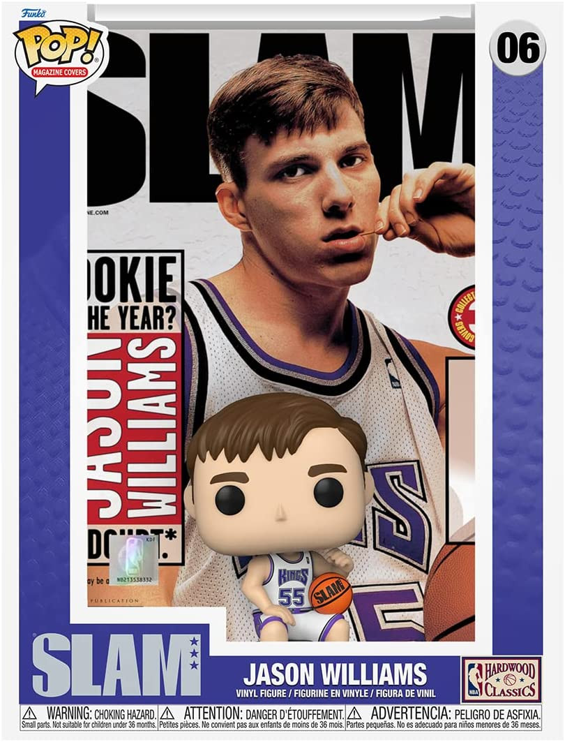  Funko Pop! NBA Cover: SLAM - Jason Williams 
