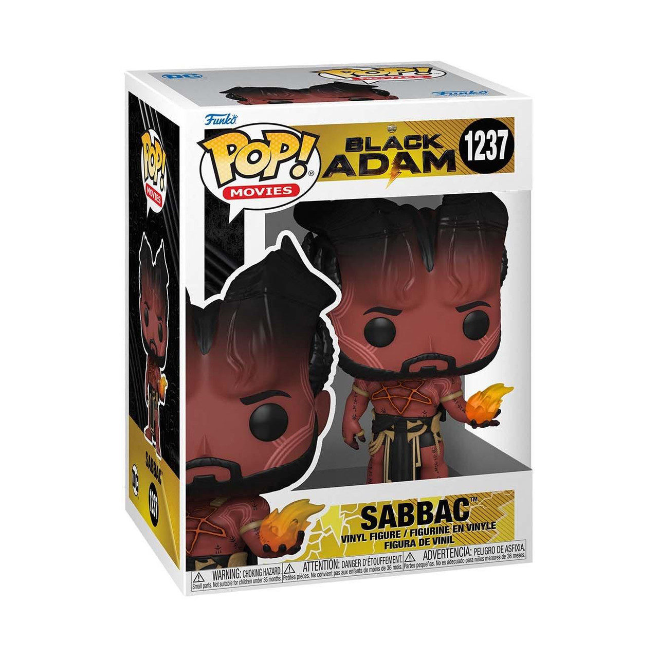  Funko Pop! Movies: Black Adam - Sabbac 
