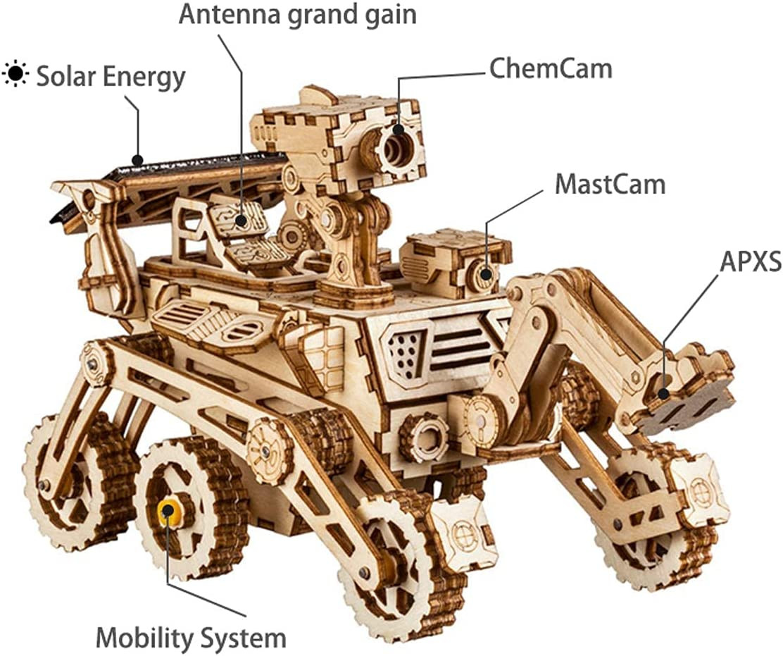 ROKR 3D Wooden Puzzle Solar Power Kits