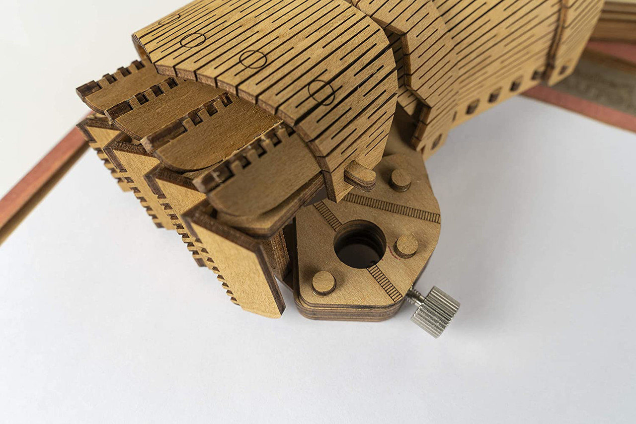 Da Vinci's Drawmaton - The Slayer - Mechanical Wooden Model Kit | Rokr