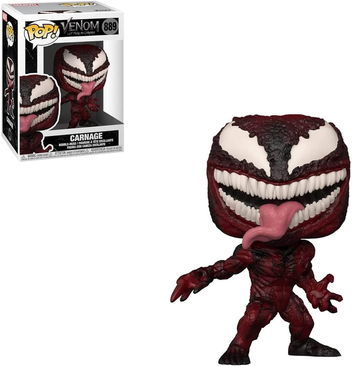 Funko Pop! Bobble, Marvel, Venom - Thanos - Figu…