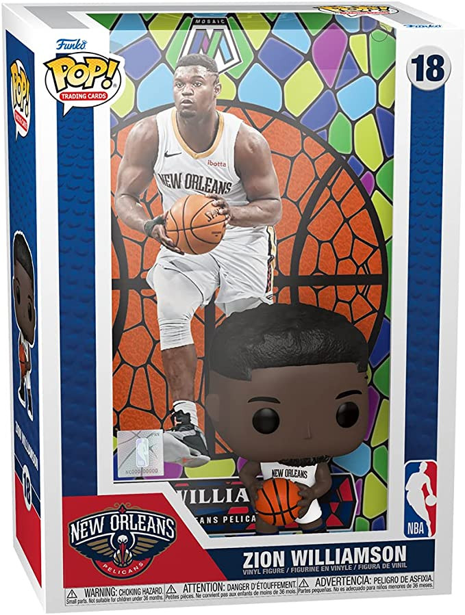 Funko POP! Trading Cards: New Orleans Pelicans #18 - Zion