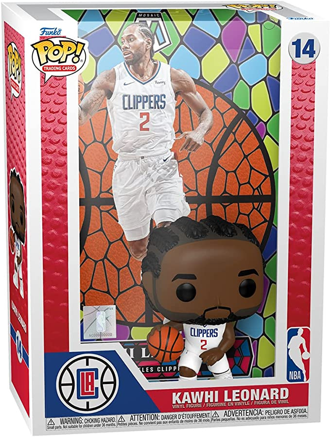 Funko Funko Pop! Trading Cards: Kawhi Leonard (Mosaic) Vinyl Figure