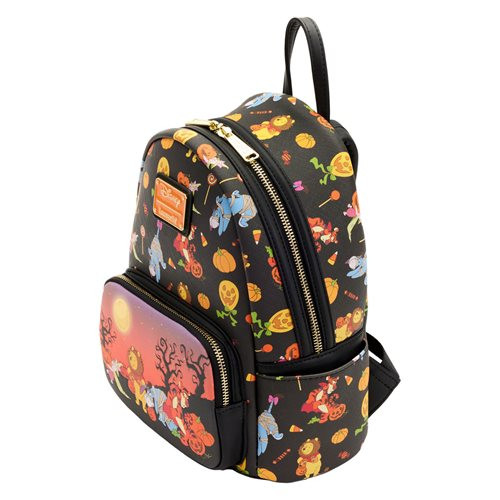 Loungefly - Winnie the Pooh Halloween Group Glow-in-the-Dark Mini-Backpack