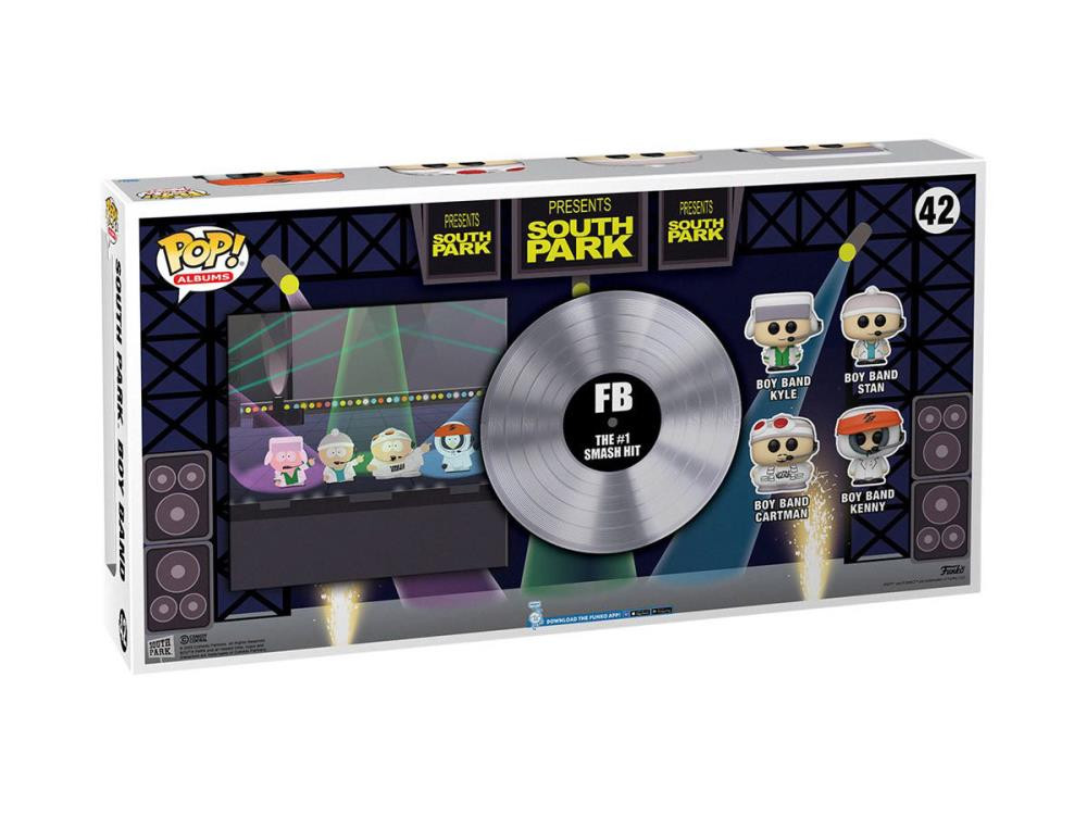 South Park Boy Band Deluxe Pop! Album Figure with Case 42
