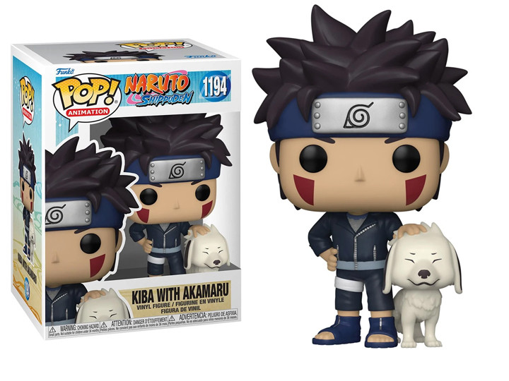  Funko Pop! Animation: Naruto - Kiba with Akamaru 