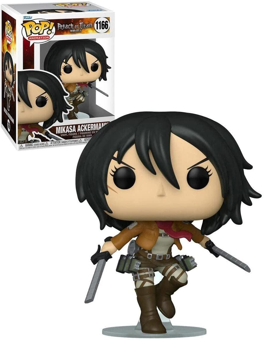 Funko POP! Animation: Attack On Titan Mikasa Ackerman 4.21-in Vinyl Figure