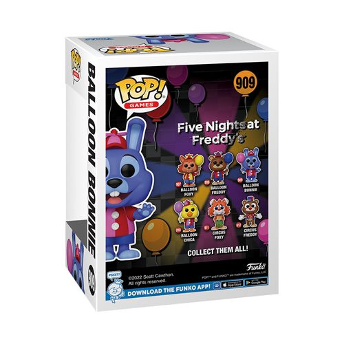 Five Nights at Freddy's Balloon Bonnie Pop! Vinyl Figure