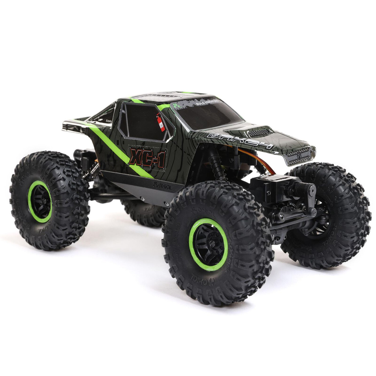  Axial - AXI00003T1  1/24 AX24 XC-1 4WS Crawler Brushed RTR, Green