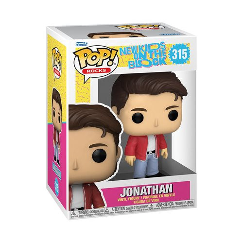  Funko POP! Rocks New Kids on the Block Jonathan 4.5-in Vinyl Figure