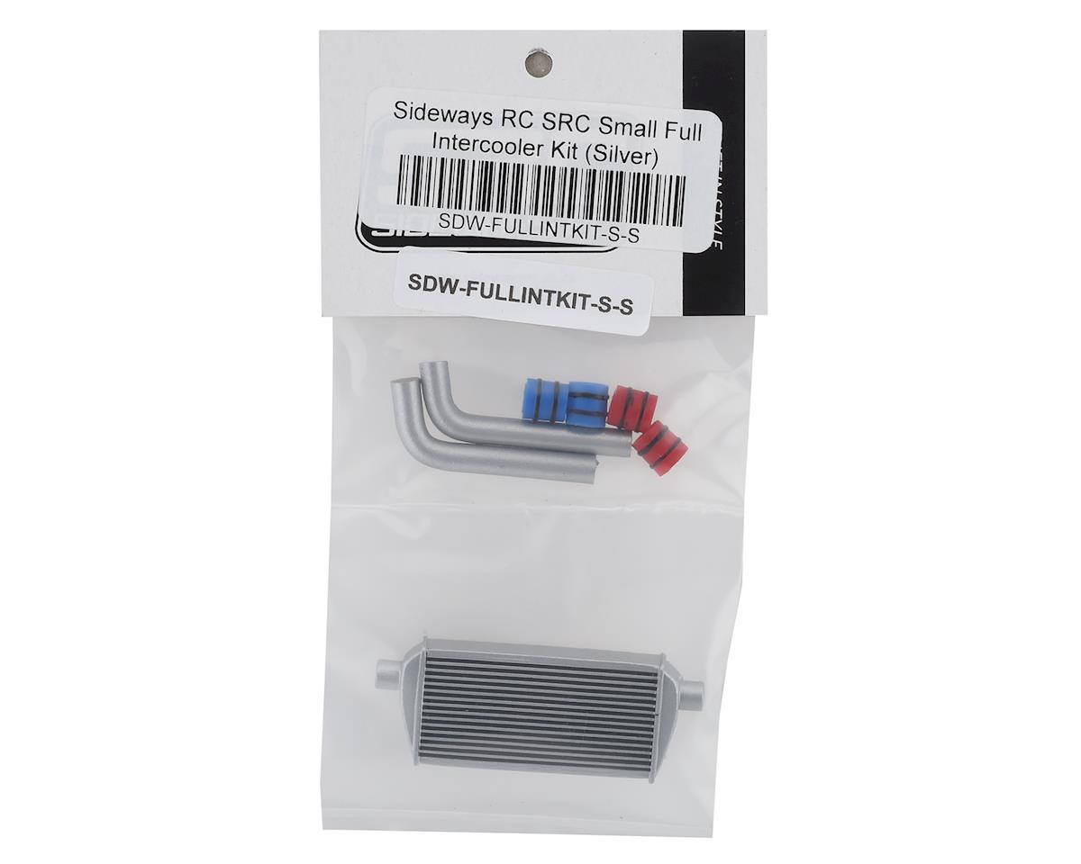 SDW-FULLINTKIT-S-S  Sideways RC Scale Drift Full Intercooler Kit (Silver) (Small)